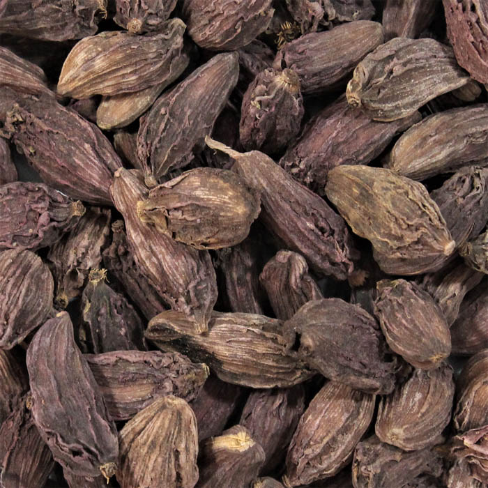 Black cardamom close-up