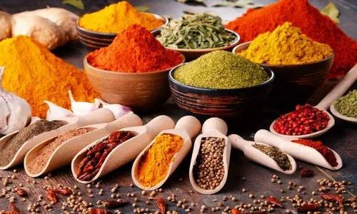 Garam Masala powders in bowls — Sun Savera Wellness hero product